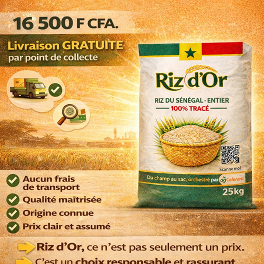Riz d'Or 25kg